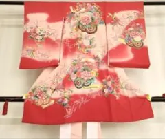 お宮参り 七五三 初節句 産着 初着 掛け着 正絹 女の子 出産準備 日本製