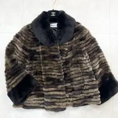 キソノイオ CHI SONO IO？ レッキスラビットファー ショートコート 