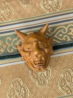 木製 帯留め・根付　　　赤色面 　翁面　般若面 木製 帯留め・根付 赤色面 翁面 般若面 2025年最新】Yahoo