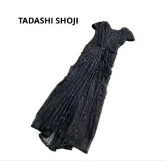 TADASHI SHOJI スパンコール刺繍ロングドレスワンピース XXS - メルカリ