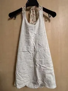 ページボーイ PAGEBOY ホルダーネックキャミソール Mサイズベージュ＆花柄のサムネイル
