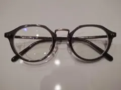 【度入り】Zoff UNITED ARROWS コラボ　スモーキーグレー メガネ