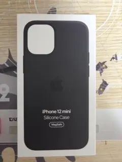 【新品】純正 iPhone 12 mini シリコンケース・ブラック