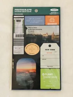 【日本未発売】フォトグラフ ステッカーデコパック★ステッカー&ポストカード
