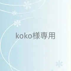 koko様 リクエスト 2点 まとめ商品