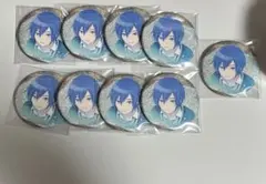 37c グリッター缶バッジ　9個セット　KAITO