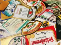 57 ドイツ　ヴィンテージ　ビール　ラベル　お酒 ジャンクジャーナル