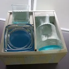 ガラス製水差しセット（アデリアガラス）