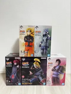 おまけ 一番くじ NARUTO-ナルト- 疾風伝 風影奪還編 フィギュア セット