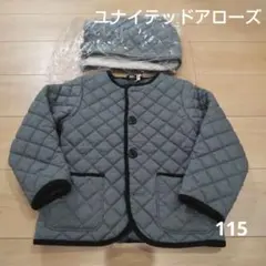 状態良 ユナイテッドアローズ 男児 コート キルティング クリーニング済 115