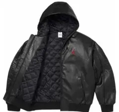 Supreme Jordan Leather Hooded Jacketのサムネイル