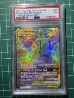 피카츄 ＆ゼクロムGX HR SM9 タッグボルト 112/095
