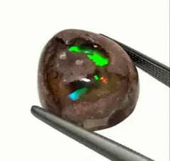 宝石△ルース　大粒　天然カンテラオパール ルース 7.039ct　鑑付。