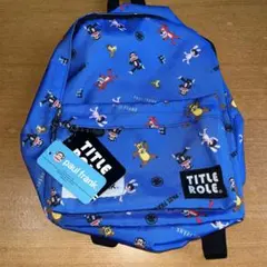 【新品】ポールフランクのキッズリュックPAUL FLANK ブルー