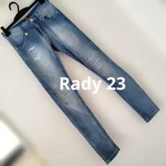 Rady ダメージ加工 スキニーデニム 23のサムネイル