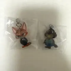 ズートピア ニック・ワイルドとニブルズ めじるしアクセサリー