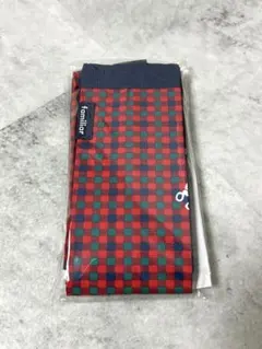 ファミリア シュパット エコバッグ（S）〈Shupatto〉 赤チェック XF