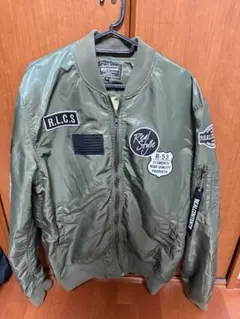 Real Style R-53 MA-1 フライトジャケット オリーブグリーン