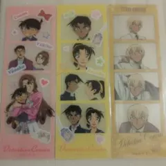 名探偵コナン キャラクリアフォト 服部 遠山 安室