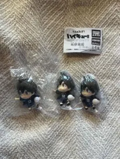 ハイキュー ガチャガチャ でふぉフィグ キーホルダー 山口忠