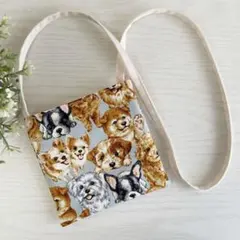 ドッグドッグドッグ!!☆キッズポシェット☆ハンドメイド