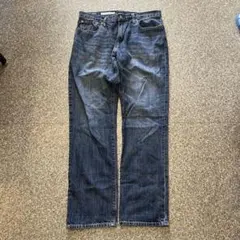 【I5】 GAP ストレートデニムパンツ インディゴ 33/32のサムネイル