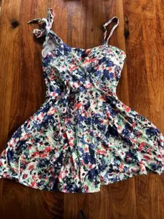 花柄 フレア ワンピース水着 マタニティにも可愛い！！のサムネイル