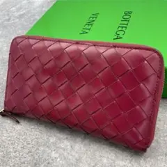 美品 BOTTEGA ボッテガ 長財布 ラウンドファスナー S8078 - メルカリ