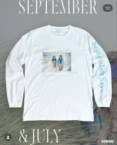 九月と七月の姉妹　September Says sister Tシャツ