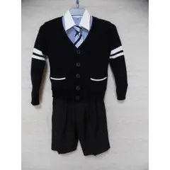 式服男子上下セット　サイズ１２０センチ　七五三・卒業式・入学式等にどうぞ