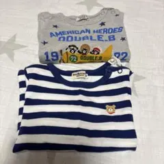 な*ぎ様 ホットビスケッツ　ダブルビー ロングTシャツ