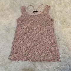 ☆美品☆アースミュージック 花柄タンクトップ Sサイズ