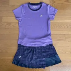 バボラ テニスウェアレディース セットアップ L 紫