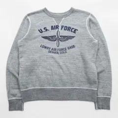 BUZZ RICKSON'S 前V スウェット トレーナー M グレー U.S.のサムネイル