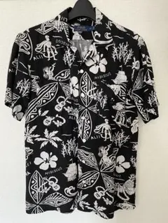 90s ポロラルフローレン アロハシャツ ハワイアン オープンカラー