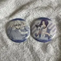 BLUELLOCK 缶バッジ2個セット凪誠士郎 御影玲王 ブルロ　サンリオ