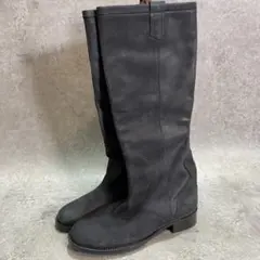 Corso Rome ヌバックレザー 24.5cmロングブーツ コルソローマ38