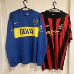 サッカーユニフォーム 2枚セットのサムネイル