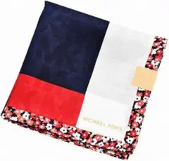 MICHAEL KORS ハンカチ ネイビー レッド 花柄のサムネイル