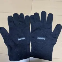 Supreme 黒手袋のサムネイル