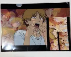 チェンソーマン plaza デンジ　クリアファイル　カード