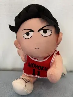 20cm ぬいぐるみ スラムダンク 流川楓 スケルトン入り バージョン⑤
