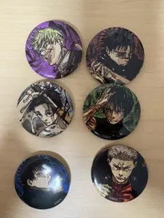 ブリーチ bleach world 缶バッジ 6種セット 黒崎一護 朽木ルキア