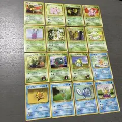 ポケモンカードセット　16枚 旧裏　初期