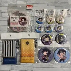 鬼滅の刃 パジャキャラ缶バッジ コースター クリアケース まとめ売り