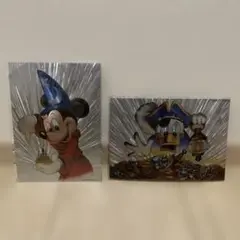 【レトロ】ミッキー・ドナルド ポストカード　ディズニー