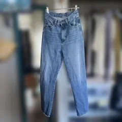 WEGO ライトブルー ストレートデニム ハイウエスト