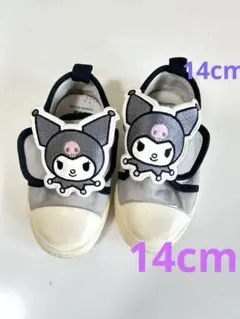 Kuromi キッズスニーカー 14.0のサムネイル