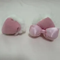 ディズニー マリーちゃん 耳ピン ヘアクリップ