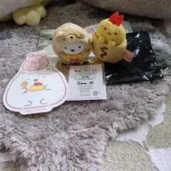 すみっコぐらししろくまてのりとえびふらいのしっぽてのりセット